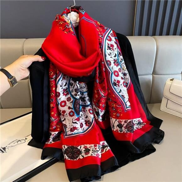 Accessories - Satin Scarf Fashion Lightweight S5